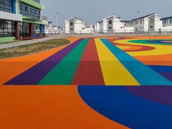 汕头市塑胶跑道维修塑胶地坪 - 价格